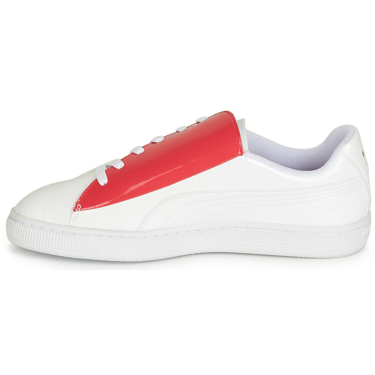Sneakers basse Donna Puma WN BASKET CRUSH.WH-HIBISCU Bianco