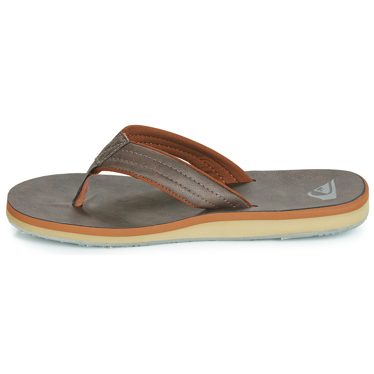 Infradito Uomo Quiksilver CARVER NUBUCK M SNDL CTK1 Marrone