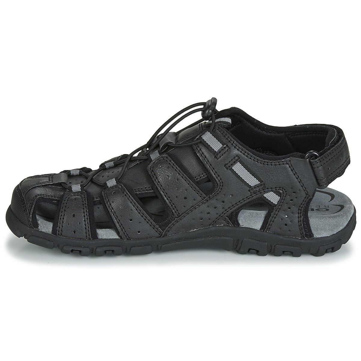 Sandali Uomo Geox UOMO SANDAL STRADA Nero