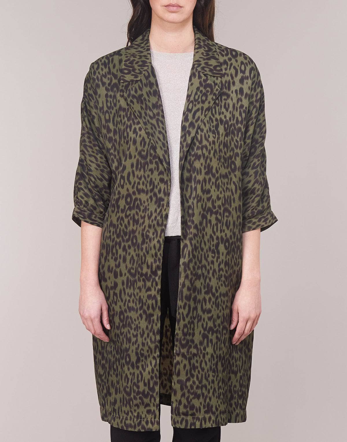 Trench Donna See U Soon GARAGA Kaki