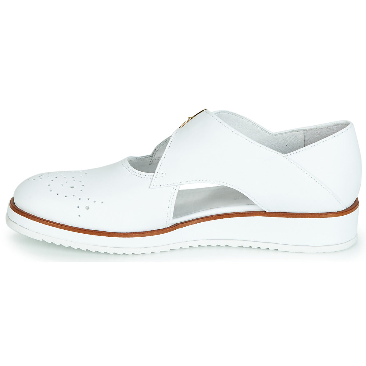 Scarpe Donna Regard RIXALO V1 NAPPA BLANC Bianco