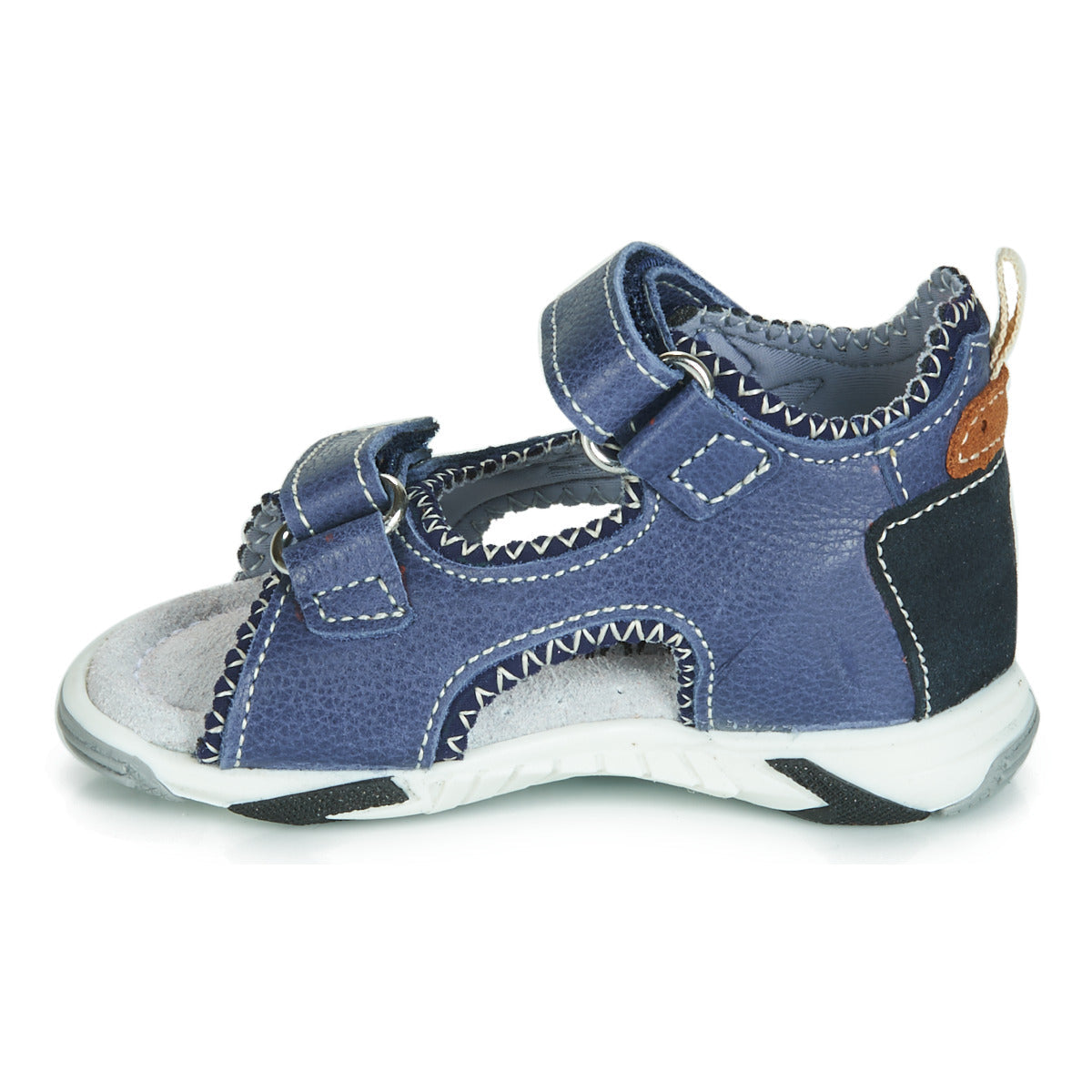 Sandali bambini ragazzo Citrouille et Compagnie JATILEME Blu