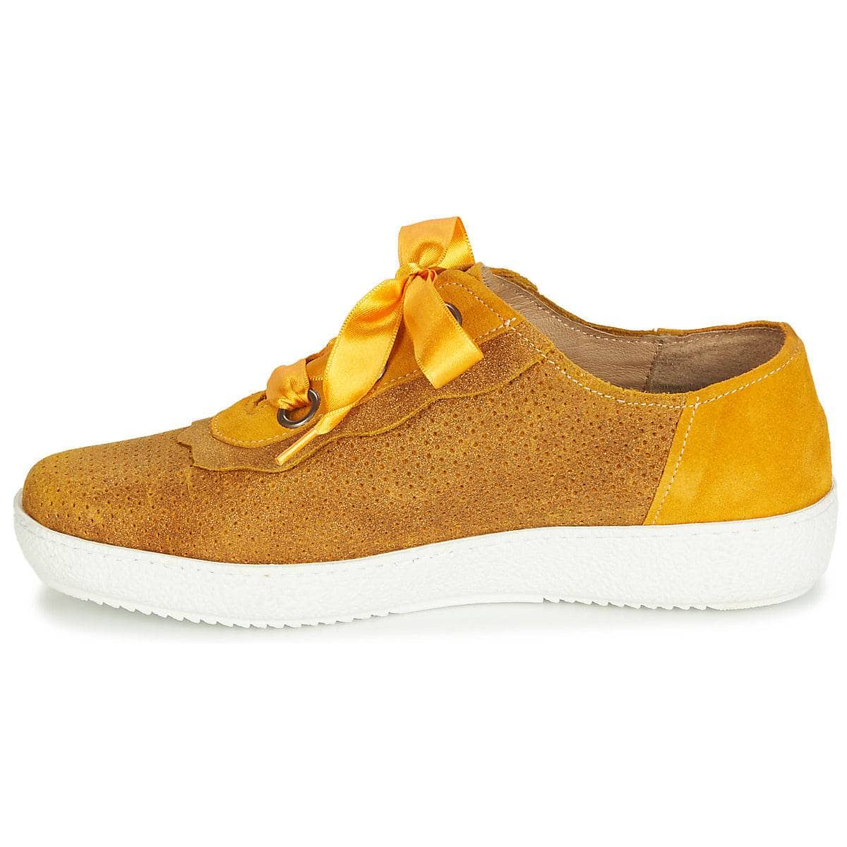 Sneakers basse Donna Casta HUMANA Giallo