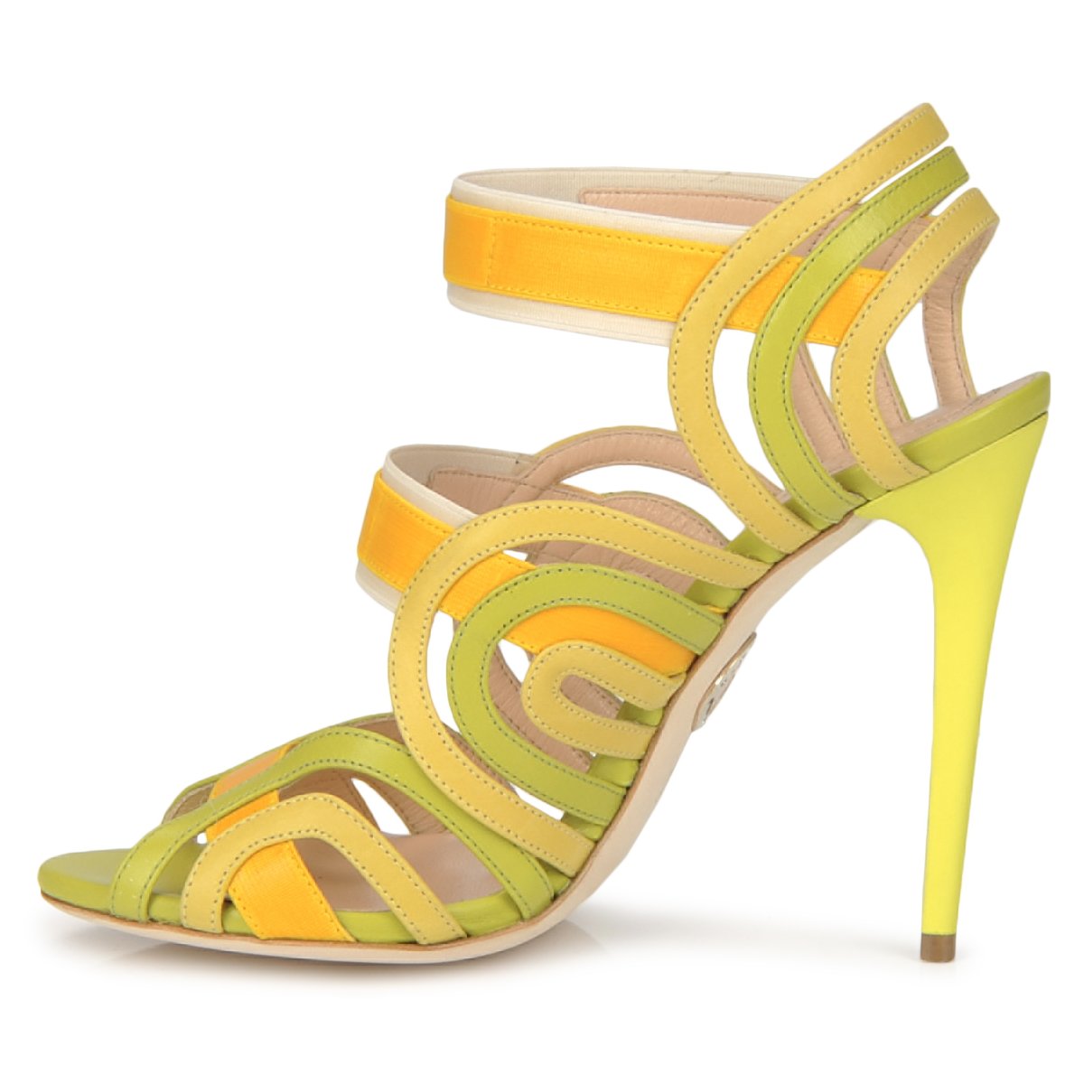 Sandali Donna Roberto Cavalli RPS691 Giallo