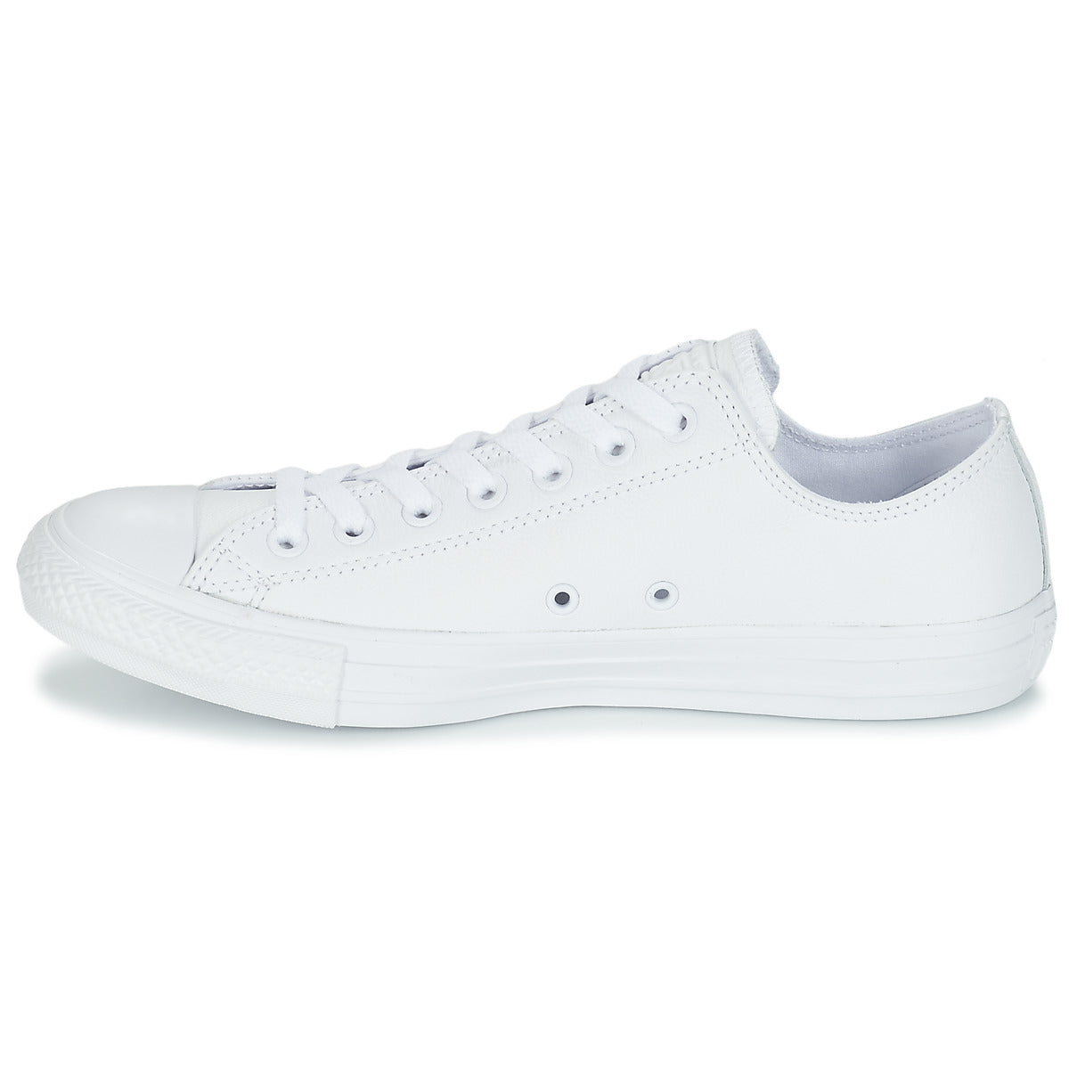 Sneakers Uomo Converse ALL STAR MONOCHROME CUIR OX Bianco