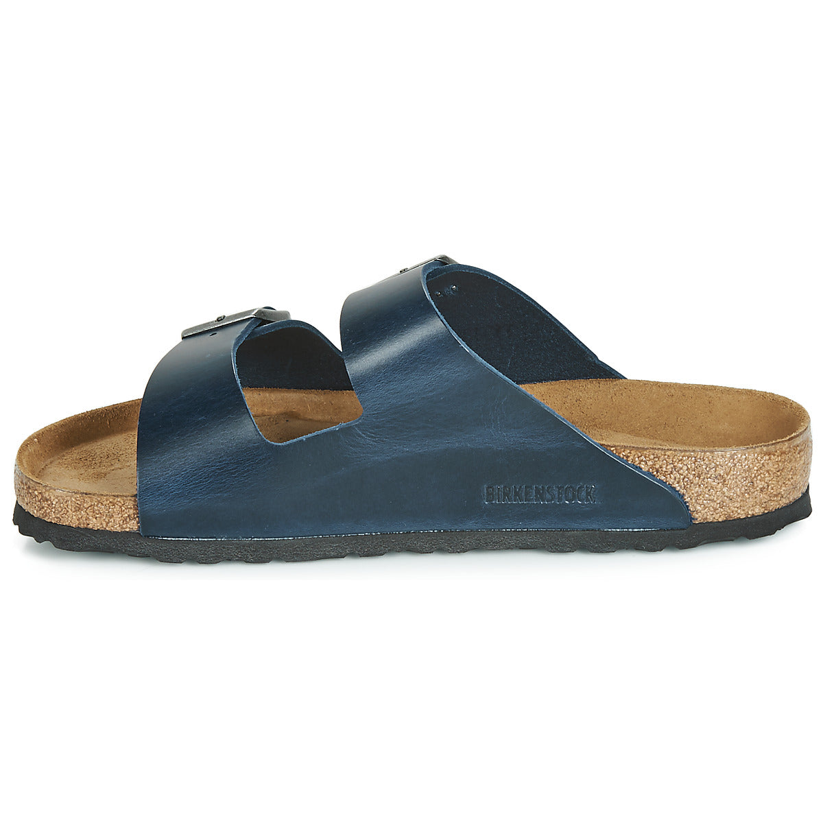 Scarpe Uomo BIRKENSTOCK Arizona Soft Footbed Blu