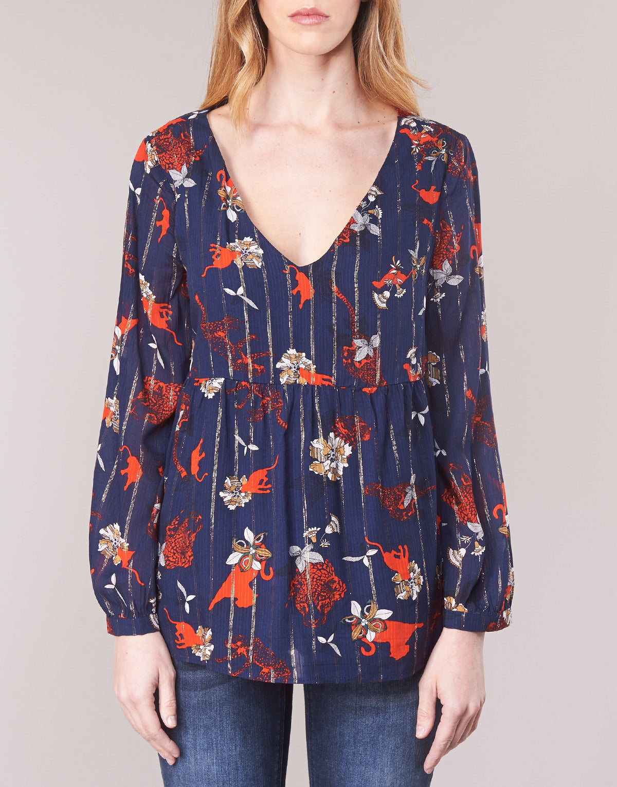 Camicetta Donna Vila VIAMOLLON Blu