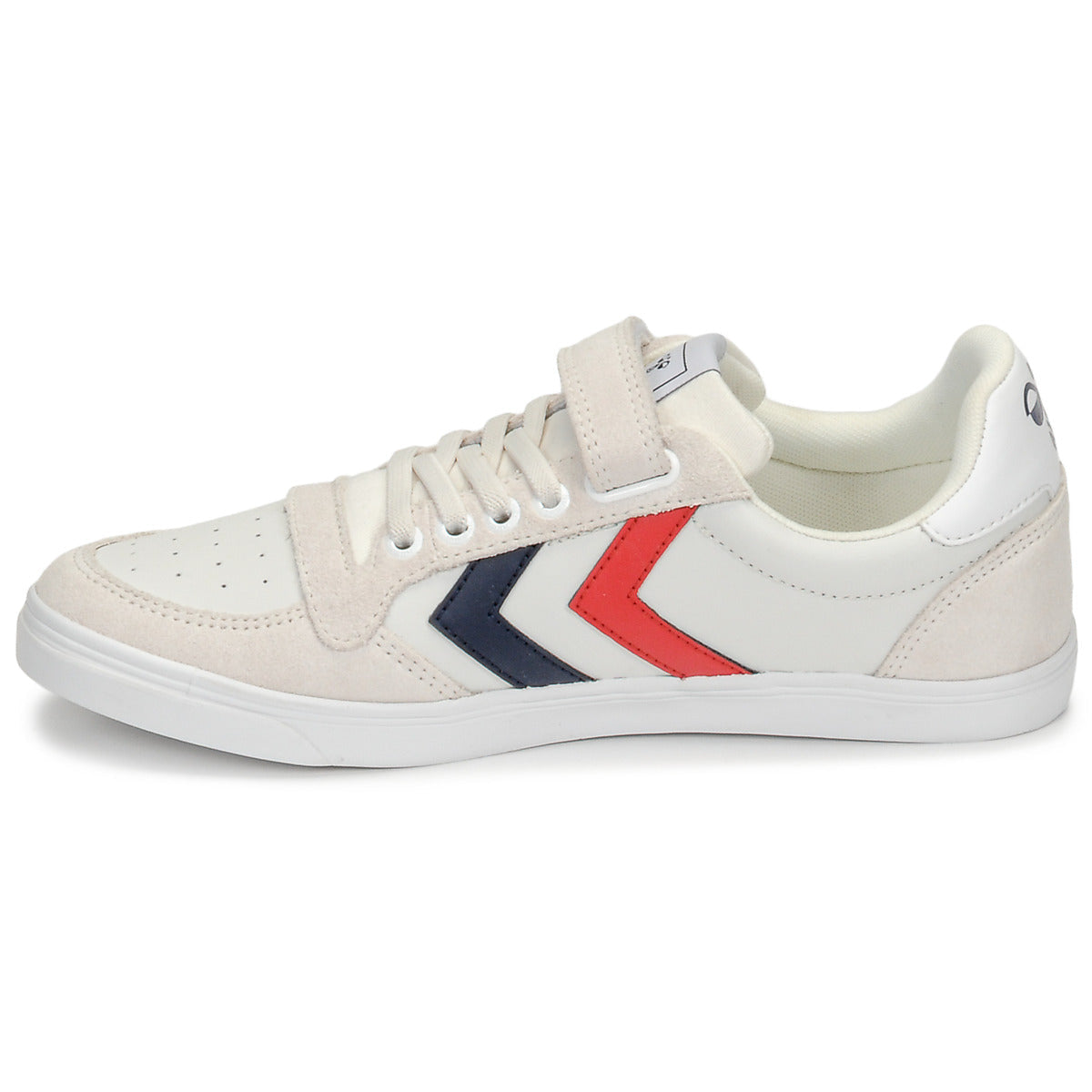 Scarpe bambini ragazza hummel SLIMMER STADIL LEATHER LOW JR Bianco