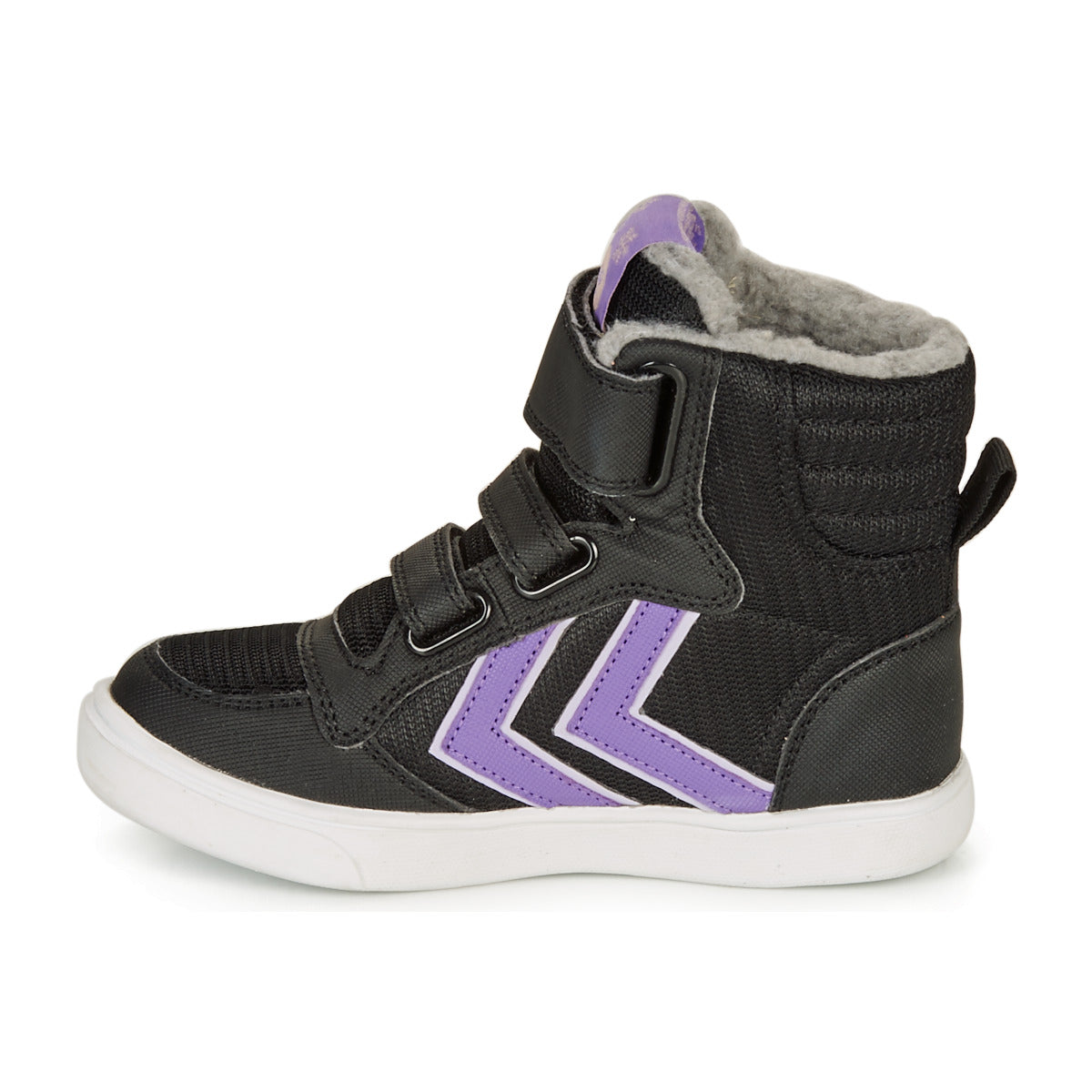 Scarpe bambini ragazza hummel STADIL POLY BOOT MID JR Nero