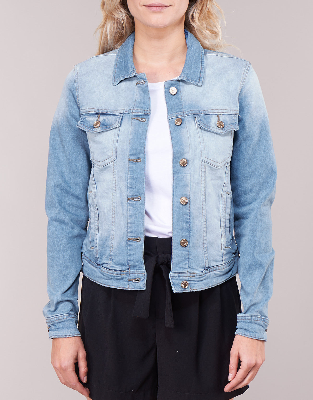 Giacca in jeans Donna Only ONLTIA Blu