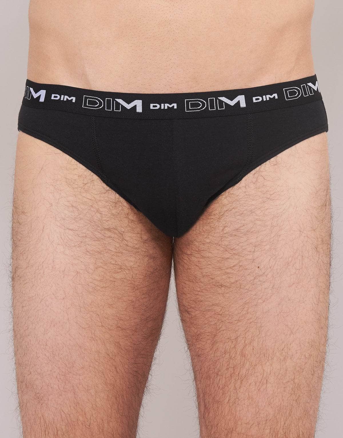 Slip Uomo DIM COTON STRETCH X3 Nero