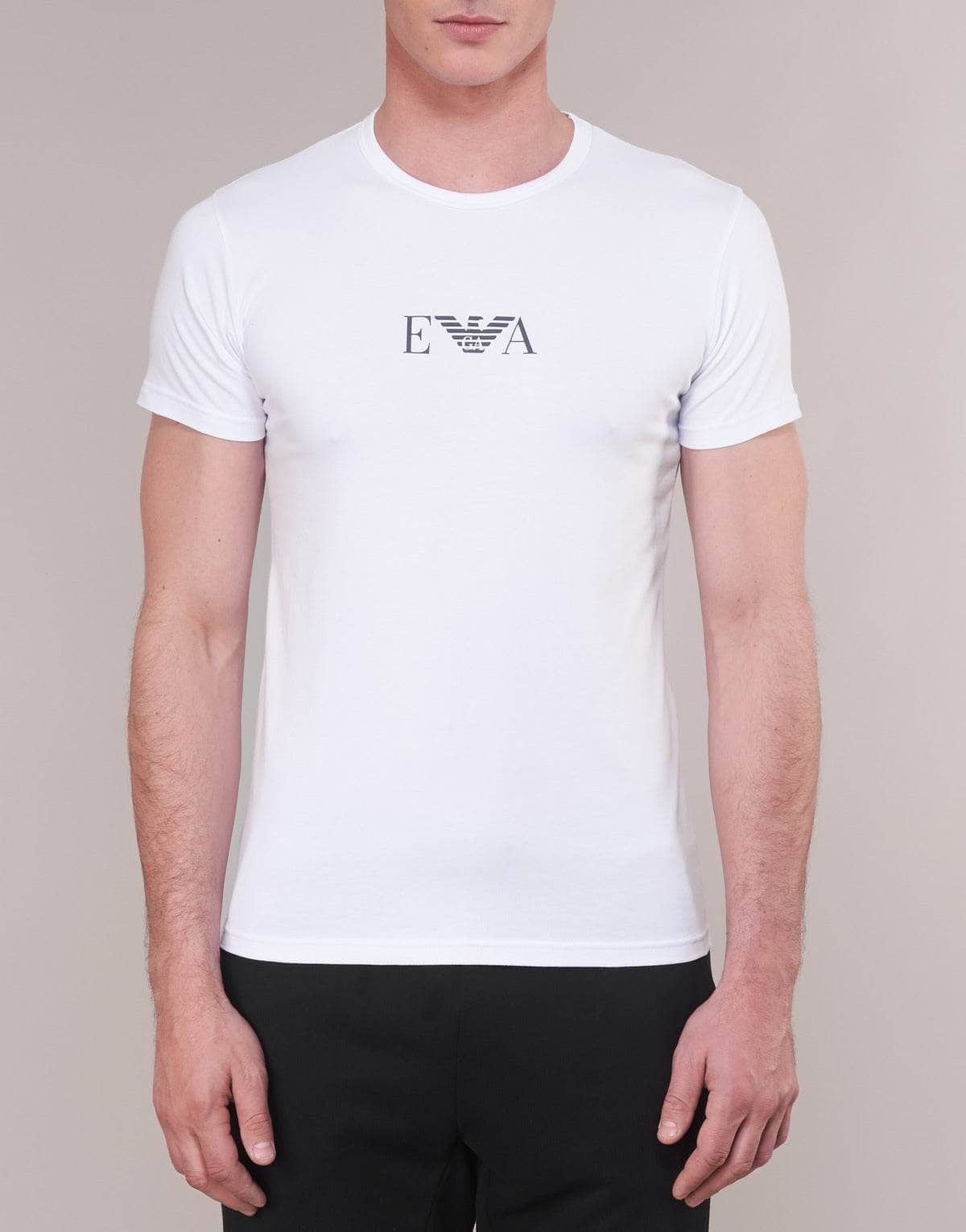 T-shirt Uomo Emporio Armani CC715-PACK DE 2 Bianco