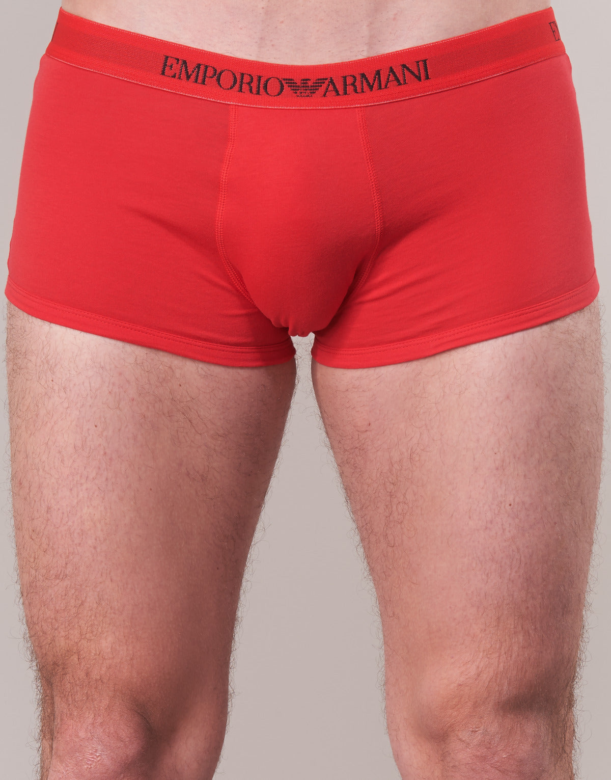 Boxer Uomo Emporio Armani CC722-PACK DE 3 Rosso