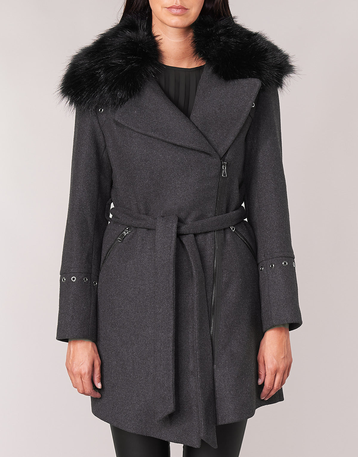 Mantella Donna Moony Mood LITEA Grigio