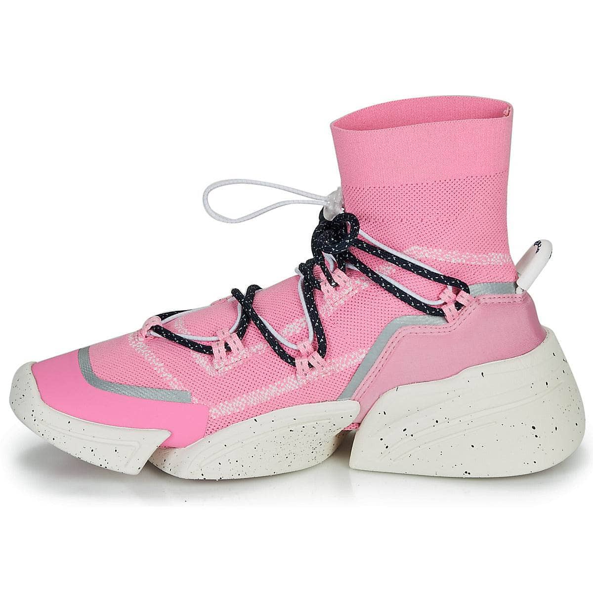 Sneakers alte Donna Kenzo K SOCK SLIP ON Rosa