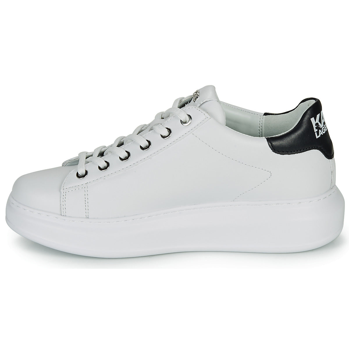 Sneakers basse Donna Karl Lagerfeld KAPRI KARL IKONIC LO LACE Bianco