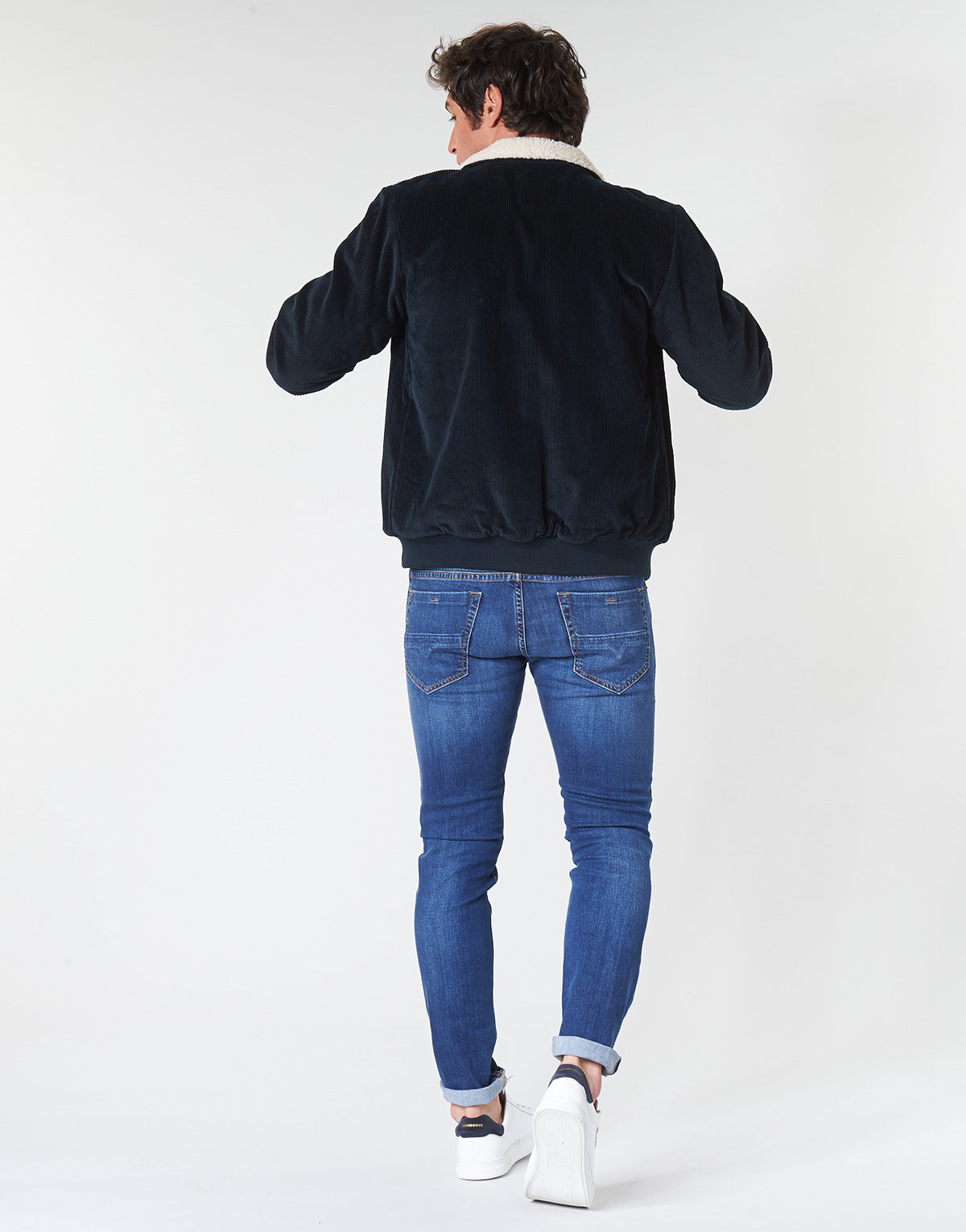 Giubbotto Uomo Harrington HARRINGTON LIAM Blu