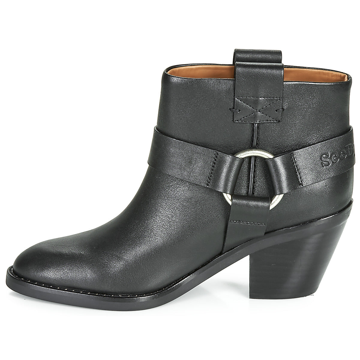 Stivaletti Donna See by Chloé FEDDIE Nero