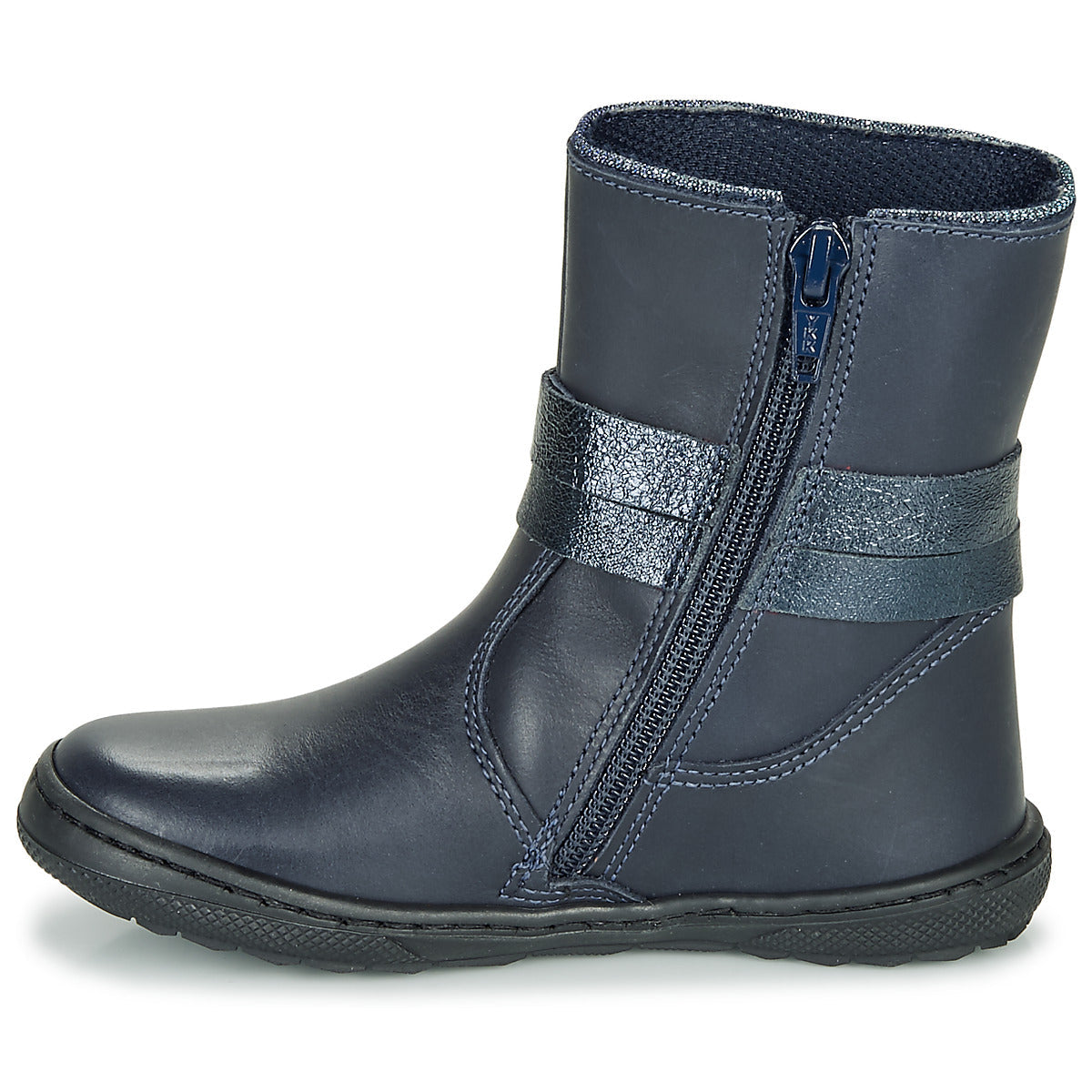 Stivaletti bambini ragazza Citrouille et Compagnie LOMINE Blu