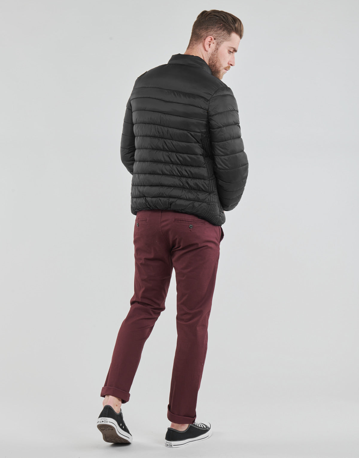 Piumino Uomo Oxbow L2JUNCO Nero