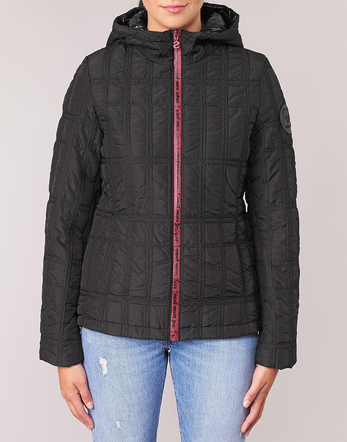 Piumino Donna Desigual EDIMBURGO Nero