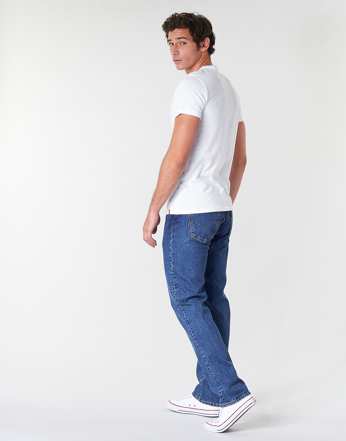 T-shirt Uomo Levis SLIM 2PK CREWNECK 1 Bianco