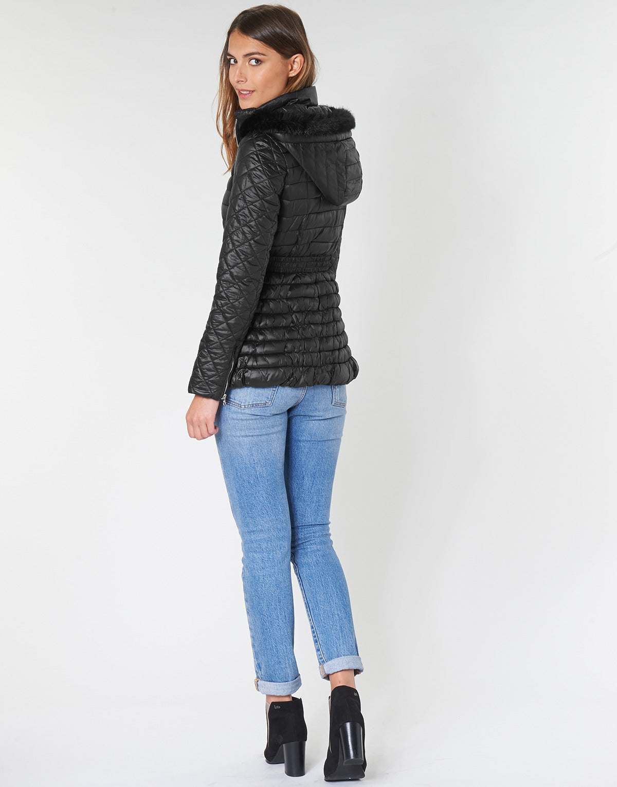 Piumino Donna Moony Mood LESLIE Nero