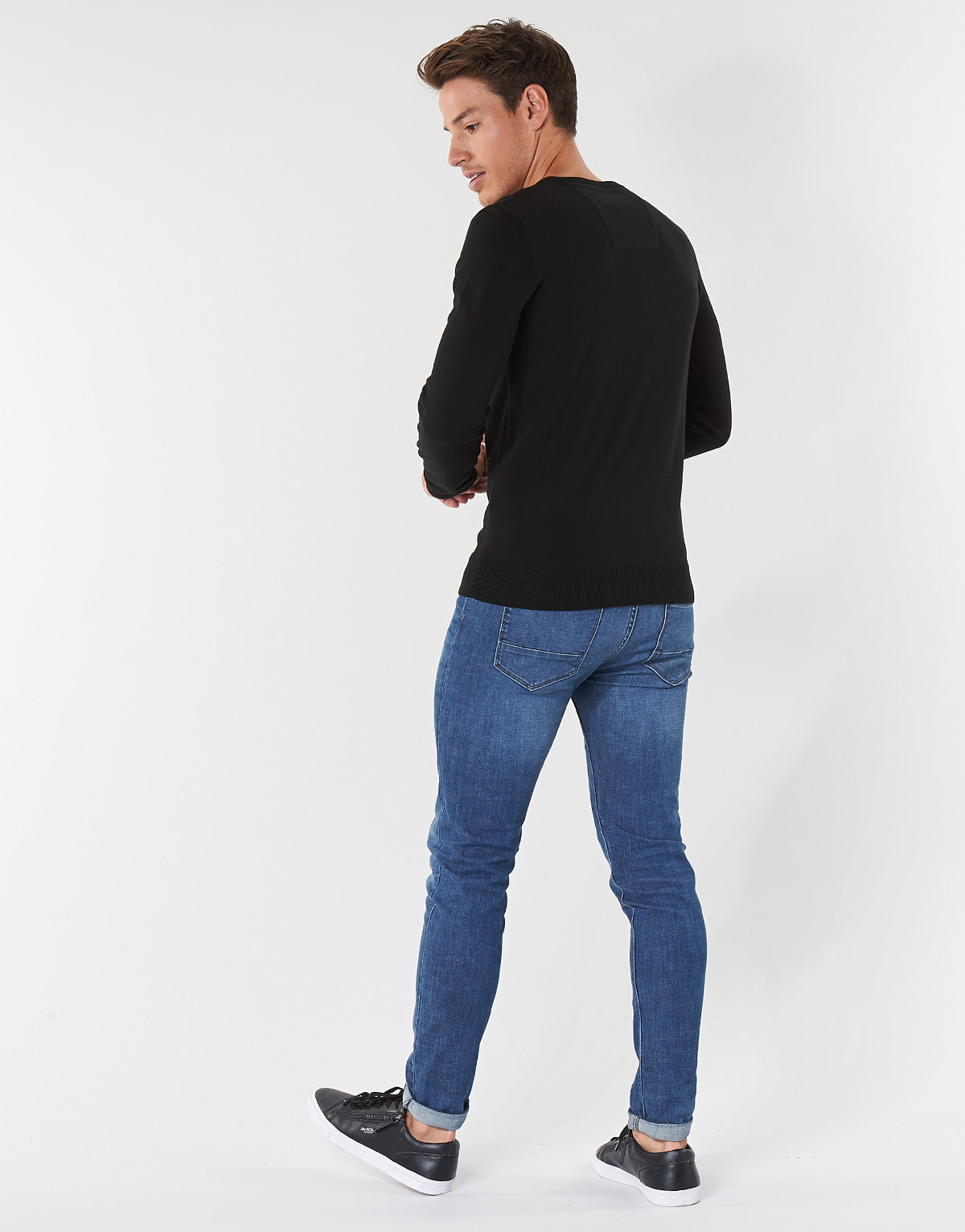 Maglione Uomo Tom Tailor FLORET Nero