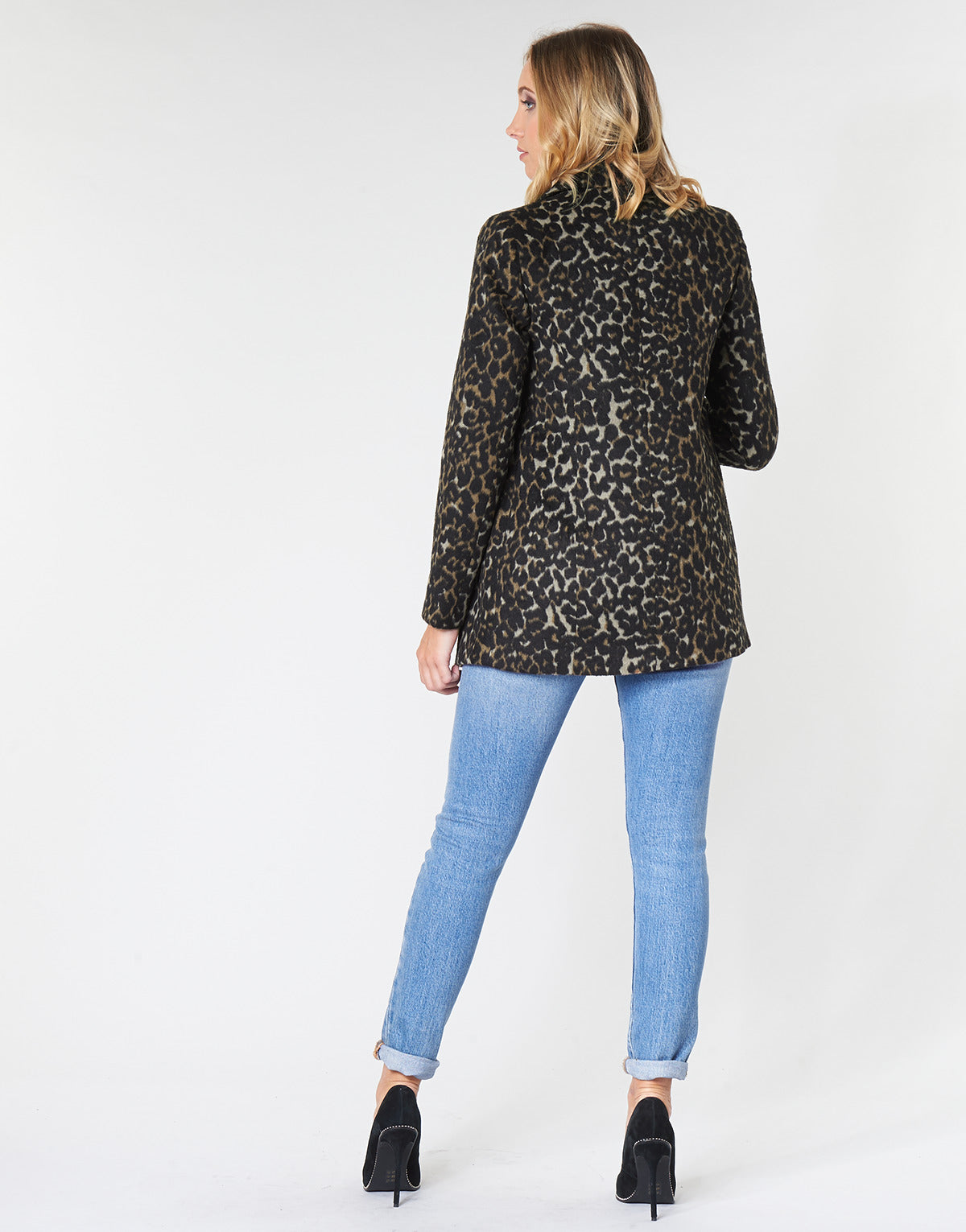 Mantella Donna Vero Moda VMCOCOLEOPARD Marrone