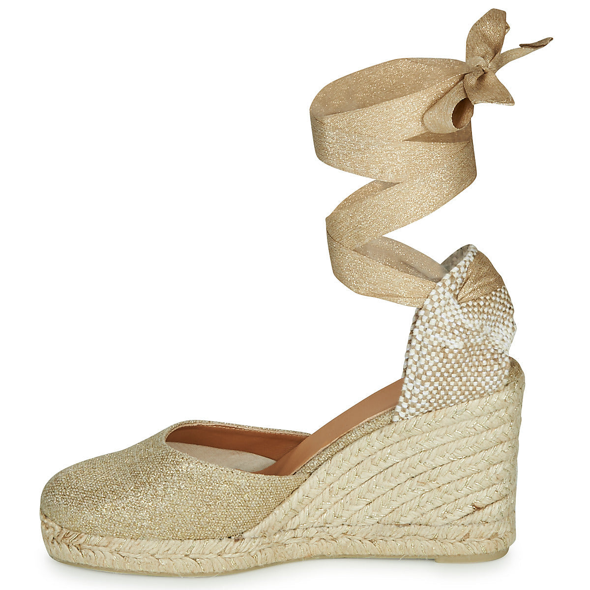 Scarpe Espadrillas Donna Castaner CARINA Oro