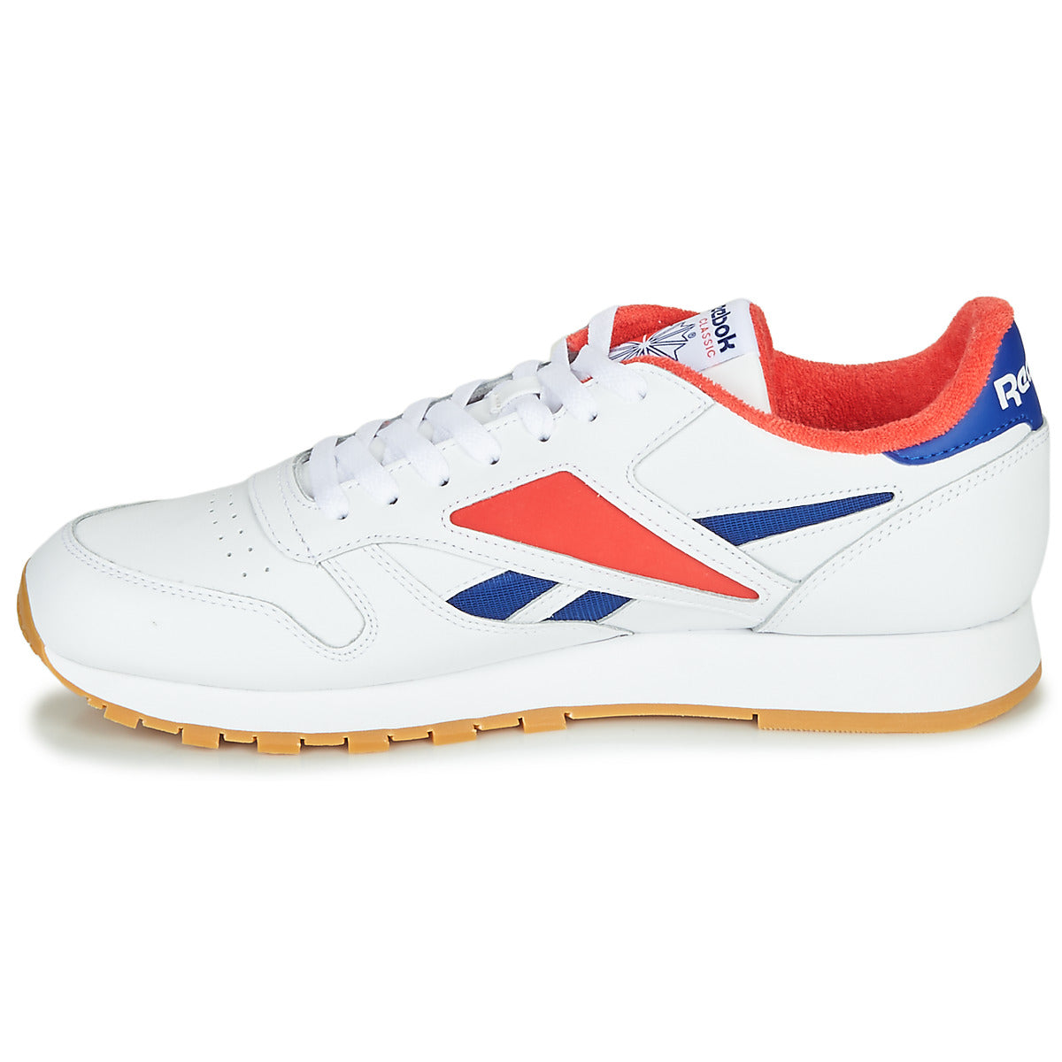 Sneakers Uomo Reebok Classic CL LEATHER MARK Grigio