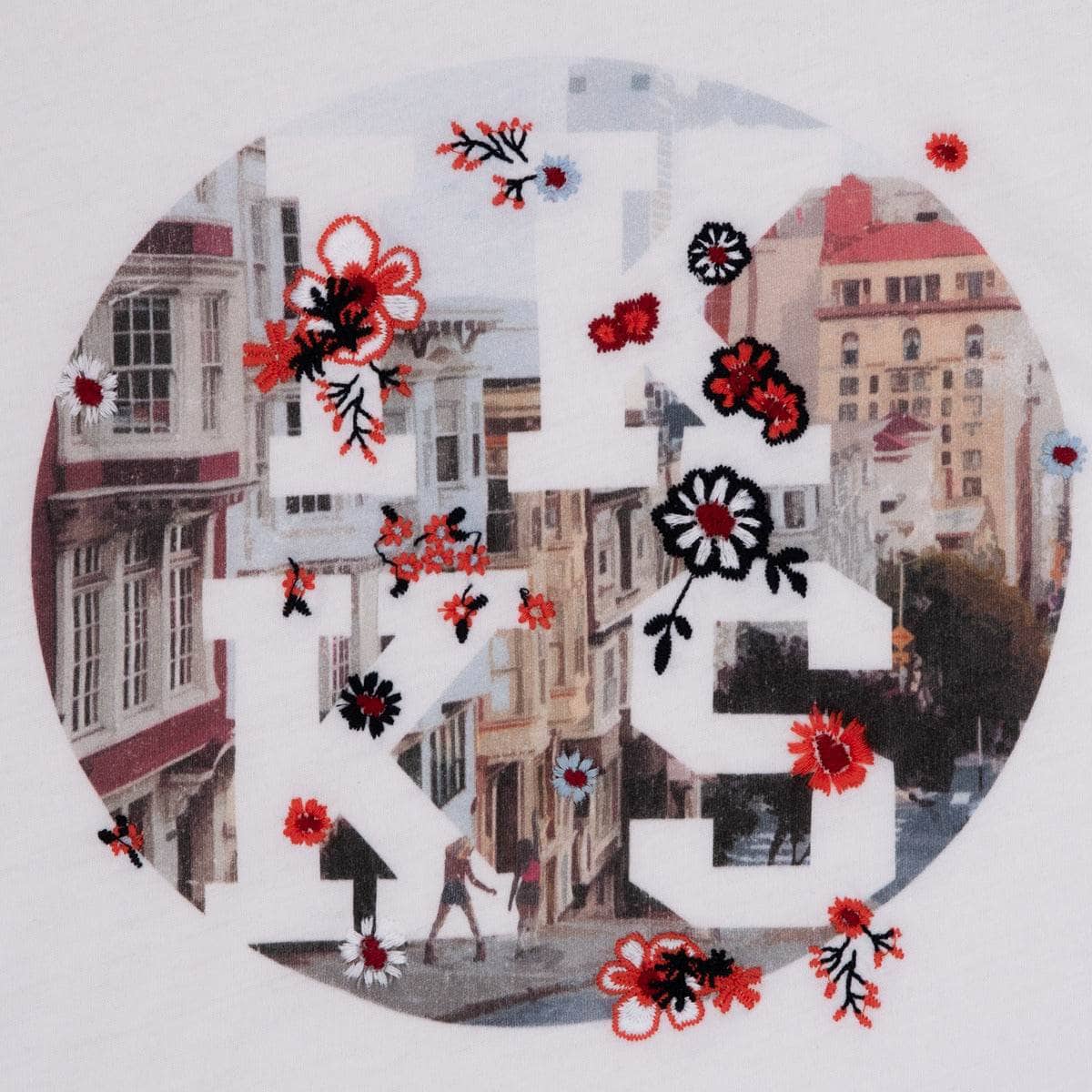 T-shirt ragazza Ikks DIBILIOU Bianco