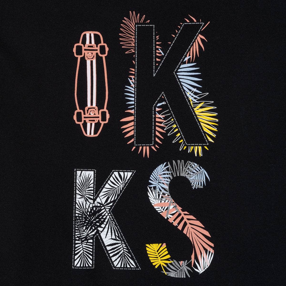 Top ragazza Ikks AJAKZ Nero