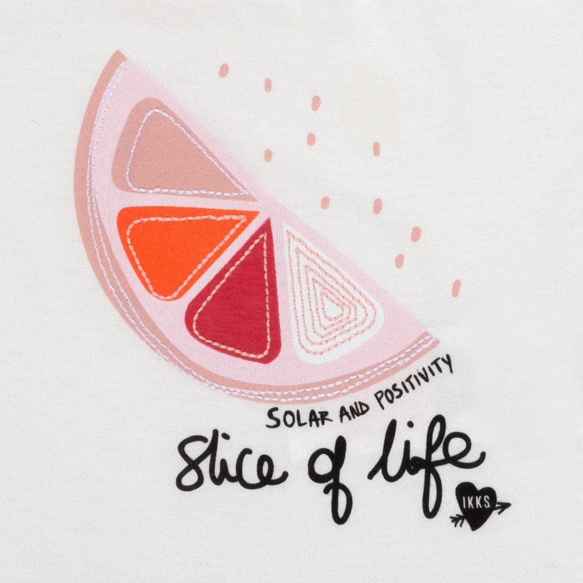 Top ragazza Ikks HARRY Bianco