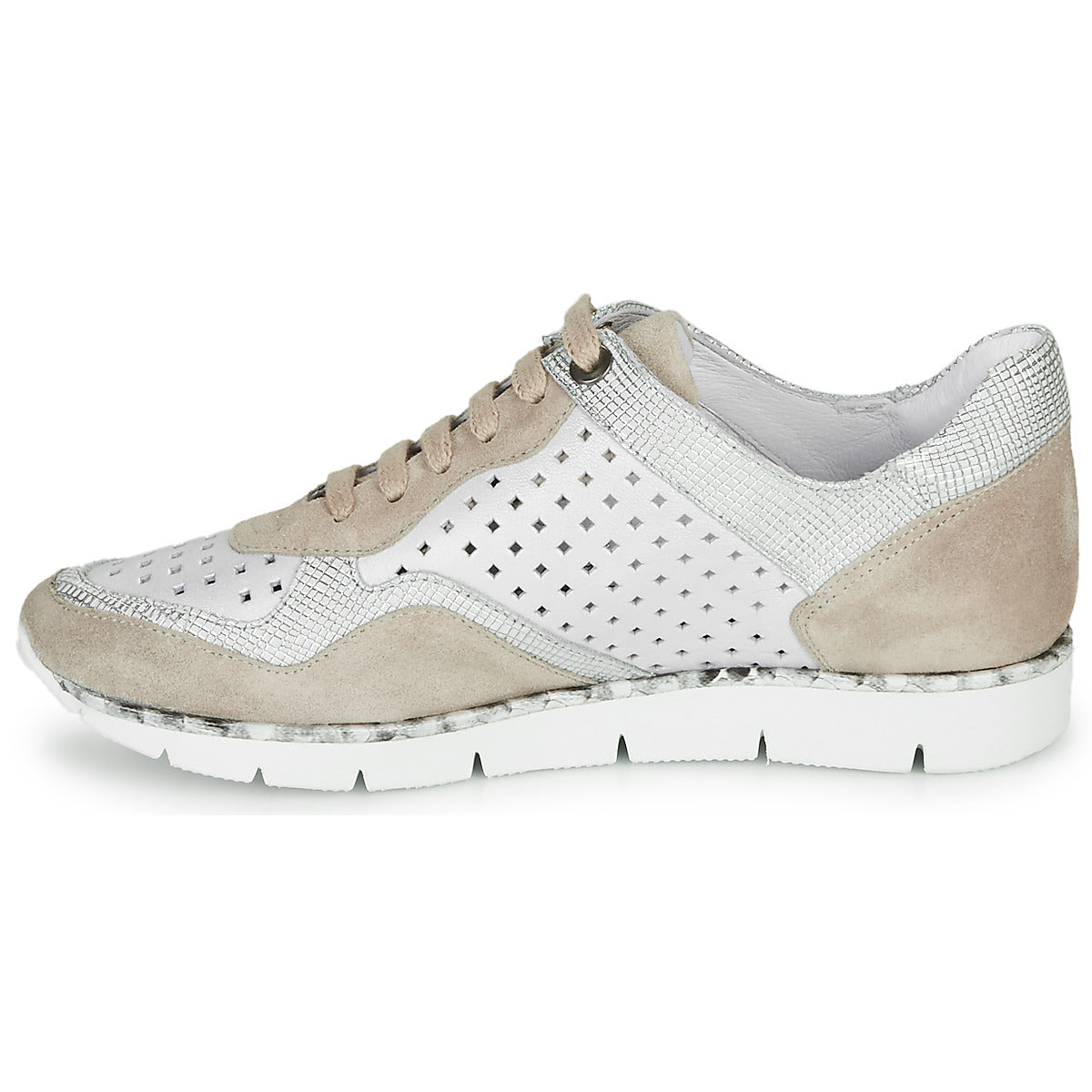 Sneakers basse Donna Regard JARD V4 CROSTA P STONE Bianco