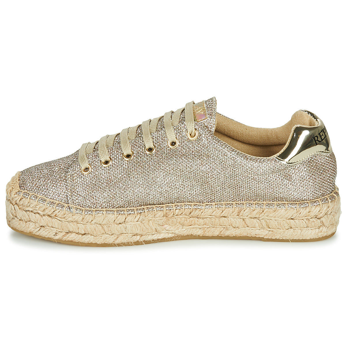 Scarpe Espadrillas Donna Replay WINN Oro