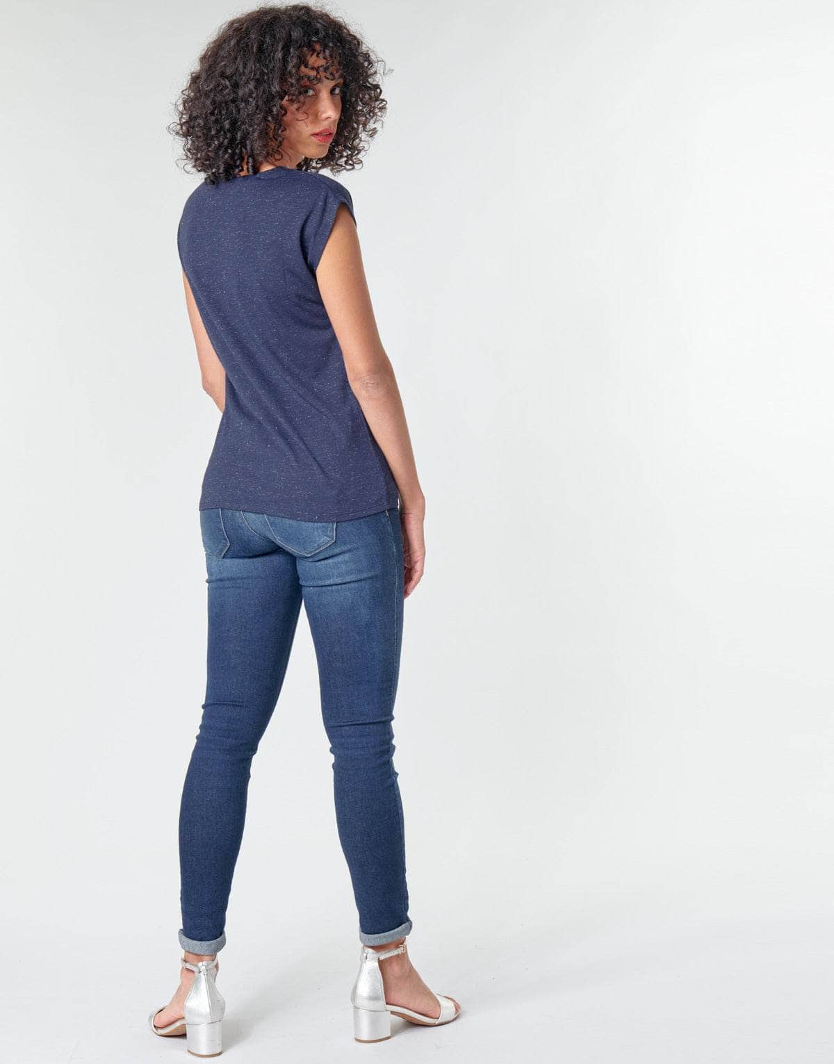 T-shirt Donna Morgan DMAYA Blu