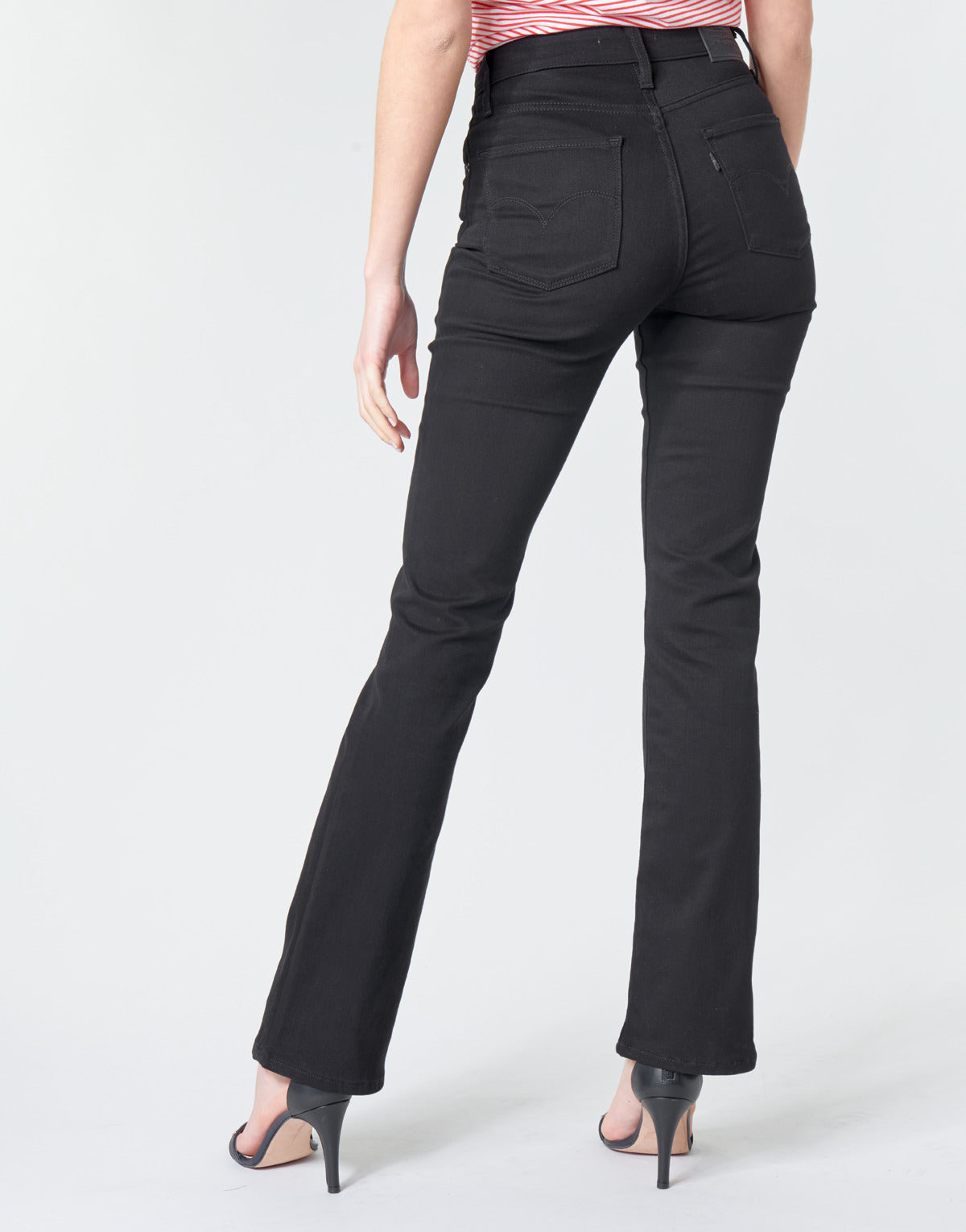 Jeans Bootcut Donna Levis 725 HIGH RISE BOOTCUT Nero