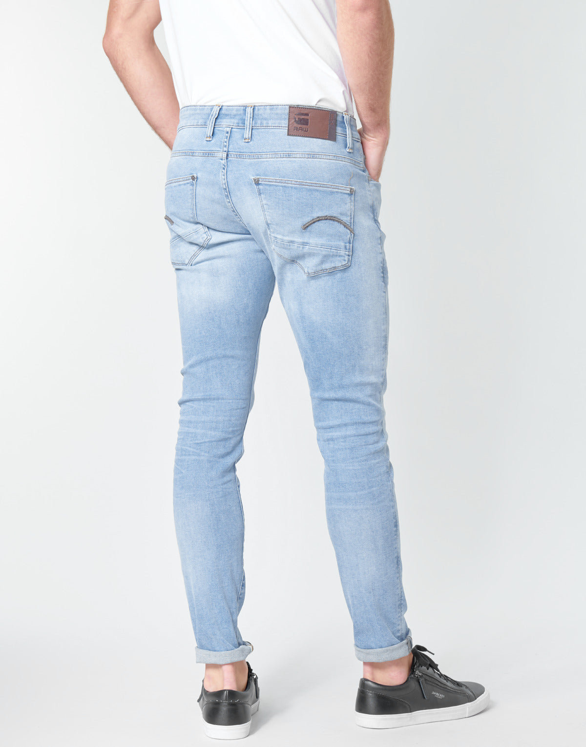 Jeans skynny Uomo G-Star Raw REVEND SKINNY Blu