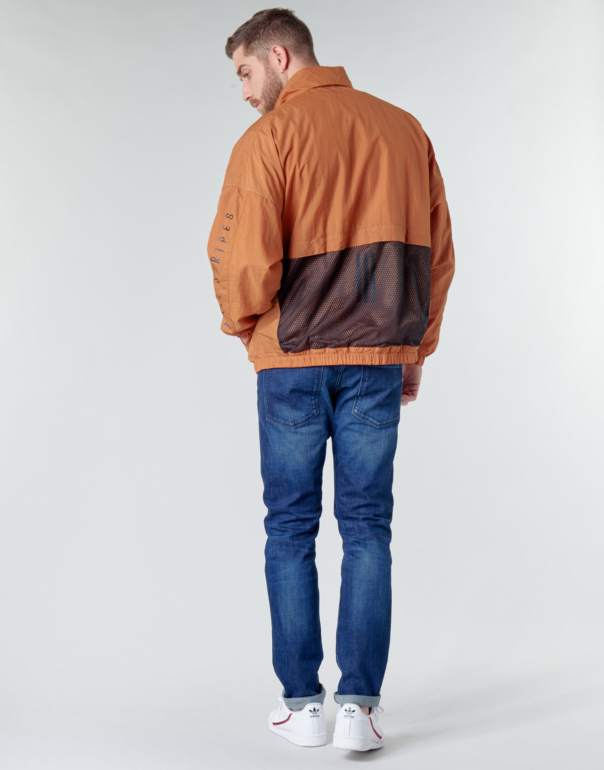 Giacca Sportiva Uomo adidas M S2S WOV JKT Marrone