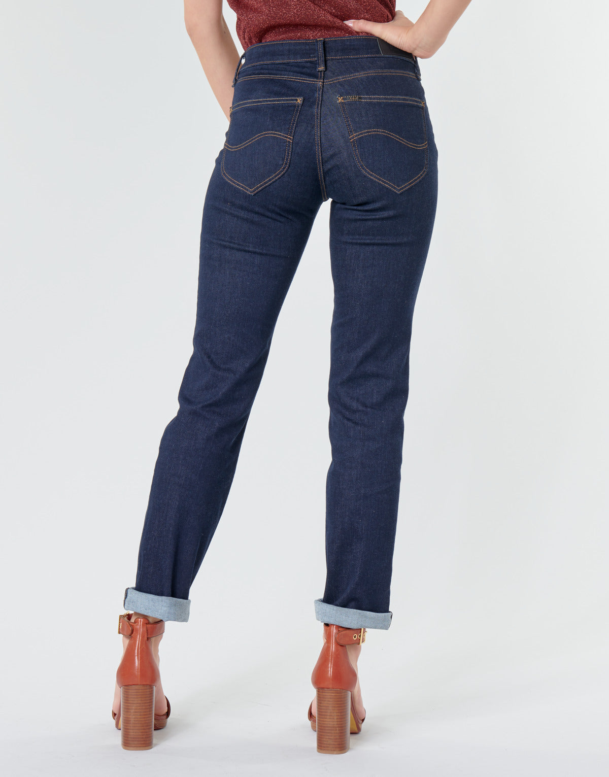 Jeans Donna Lee MARION STRAIGHT Blu