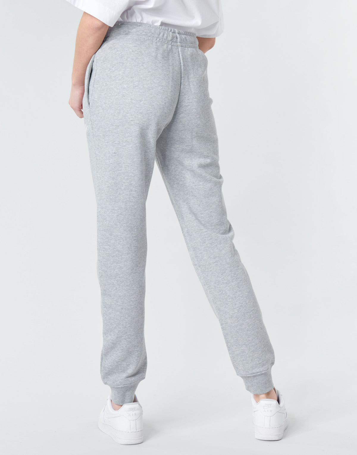 Pantaloni Sportivi Donna Nike W NSW ESSNTL PANT REG FLC Grigio