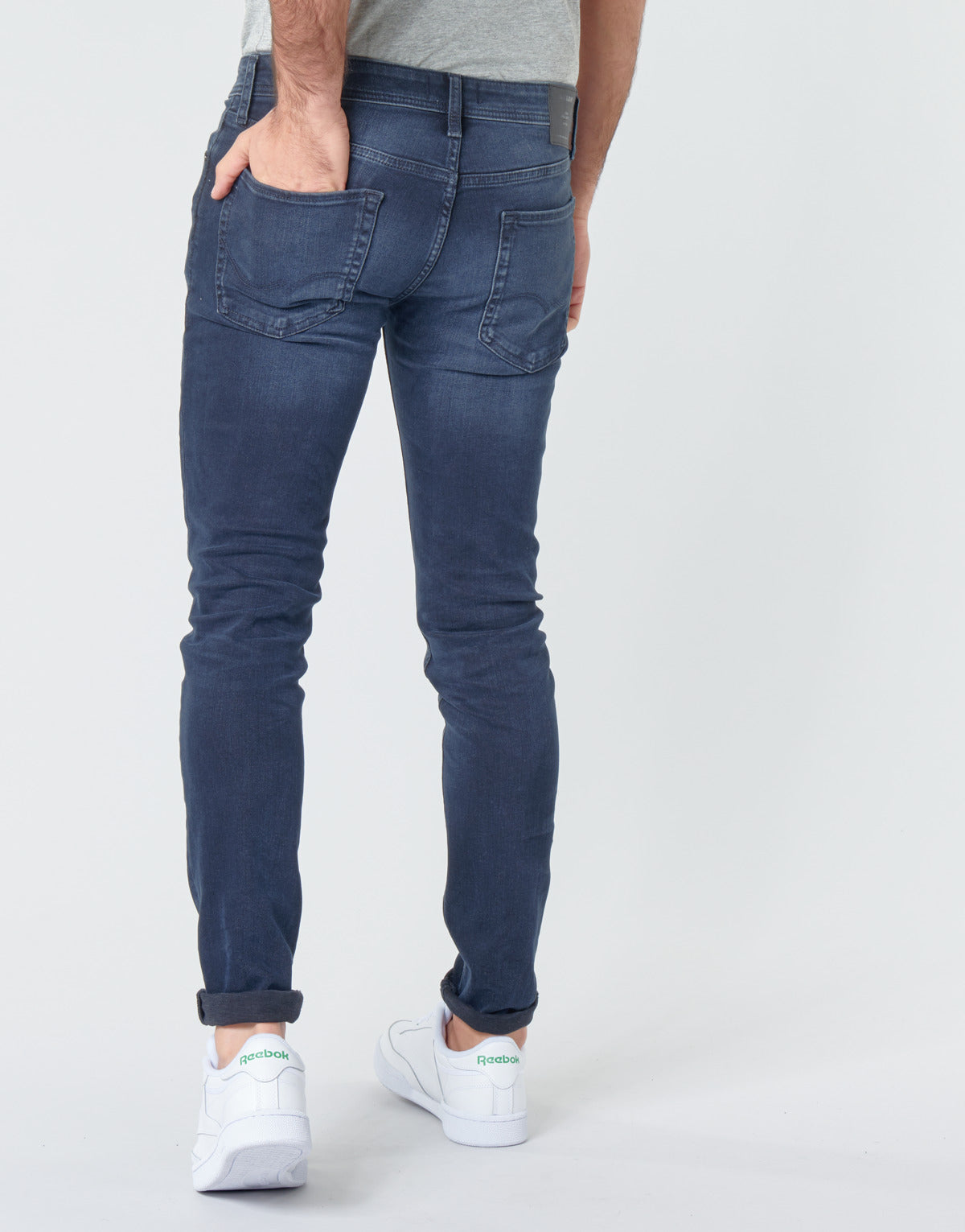 Jeans skynny Uomo Jack & Jones JJILIAM Blu
