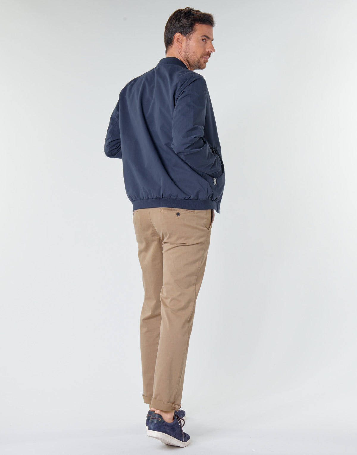 Giubbotto Uomo Jack & Jones JJERUSH Blu