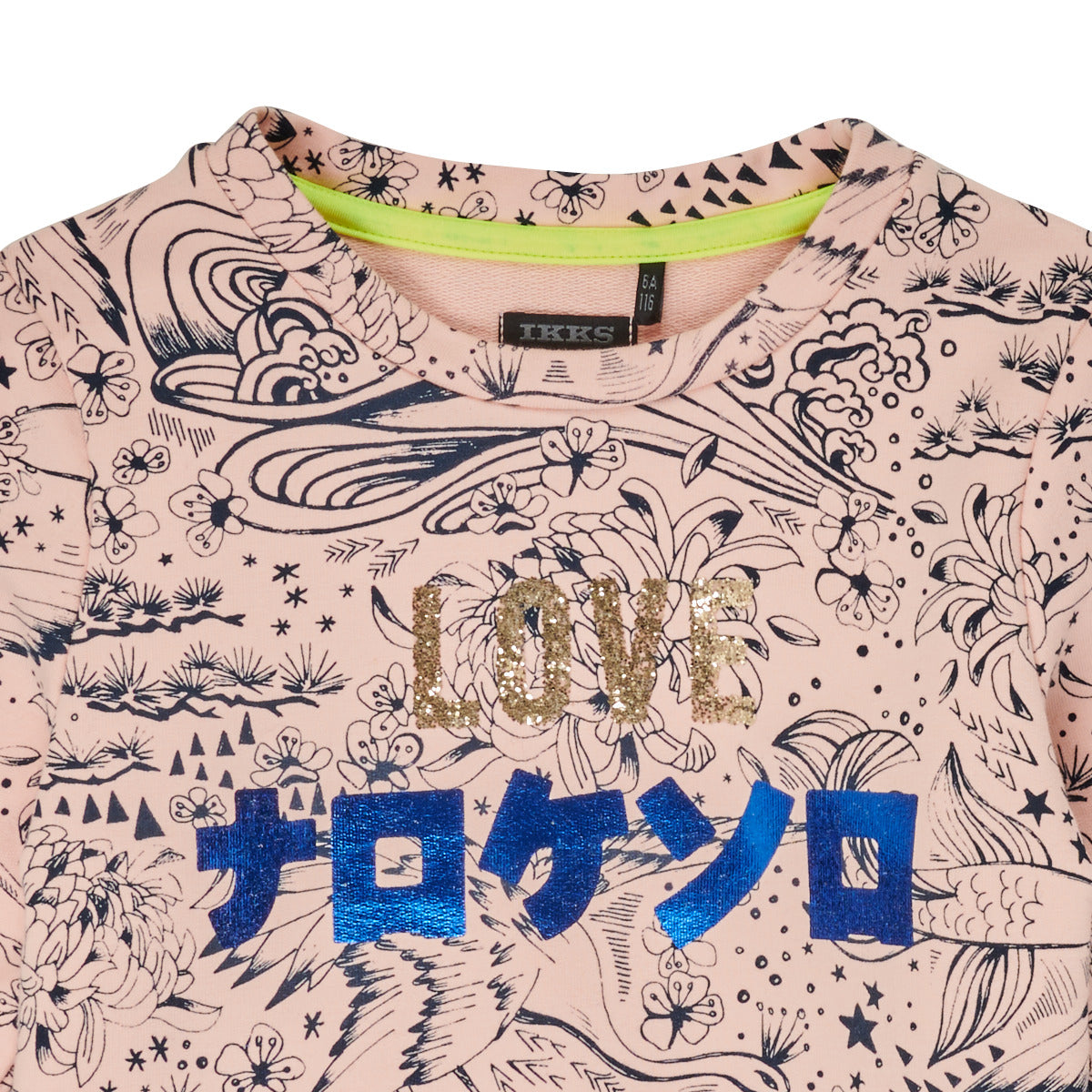 Felpa ragazza Ikks XR15022 Rosa