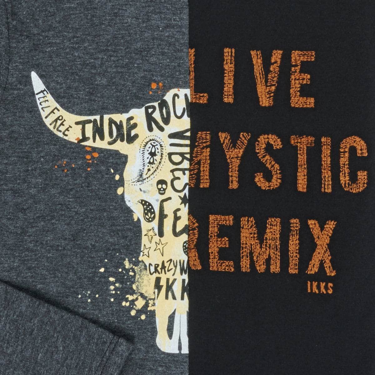 T-shirts a maniche lunghe ragazzo Ikks XR10143 Multicolore