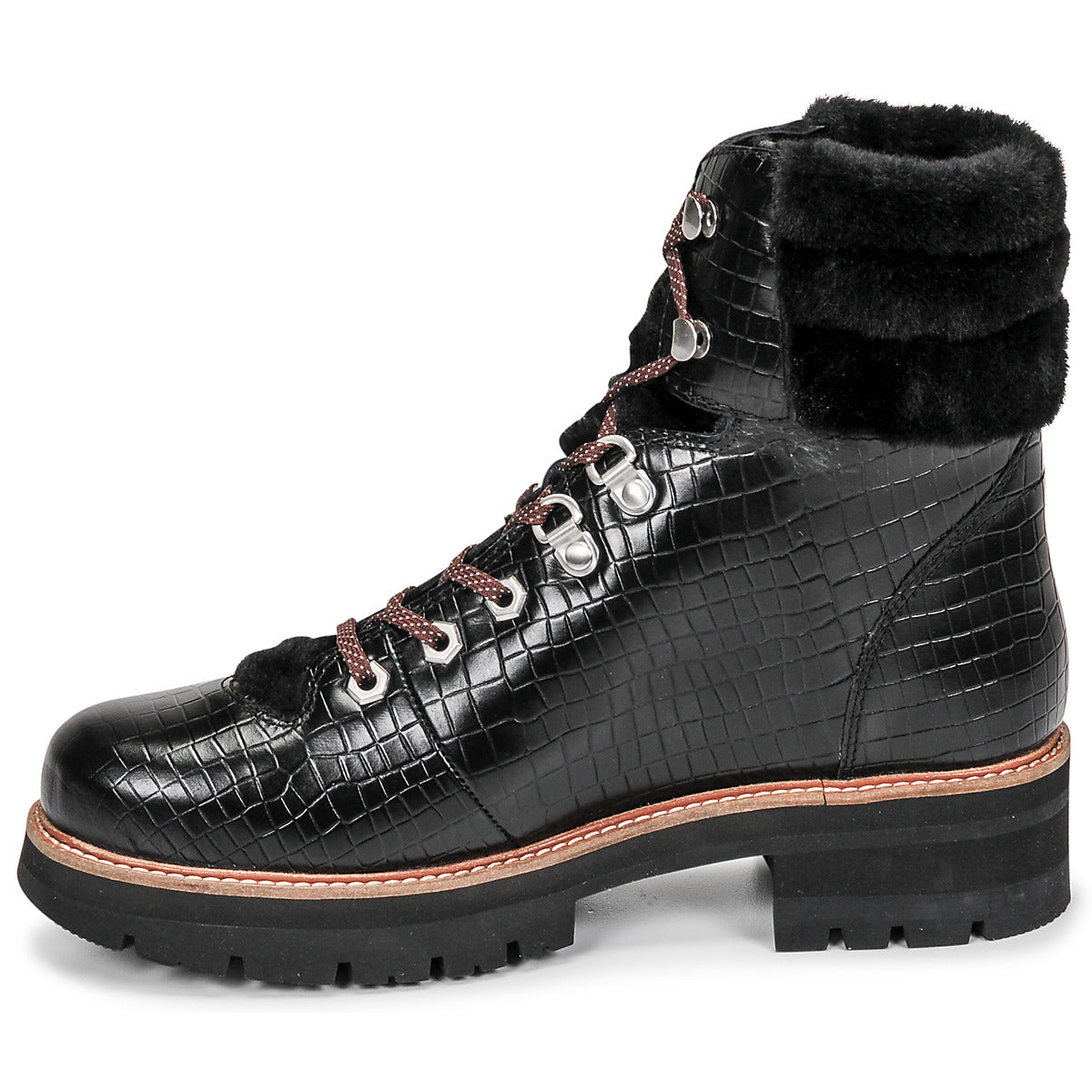 Stivaletti Donna Clarks ORIANNA HIKER Nero
