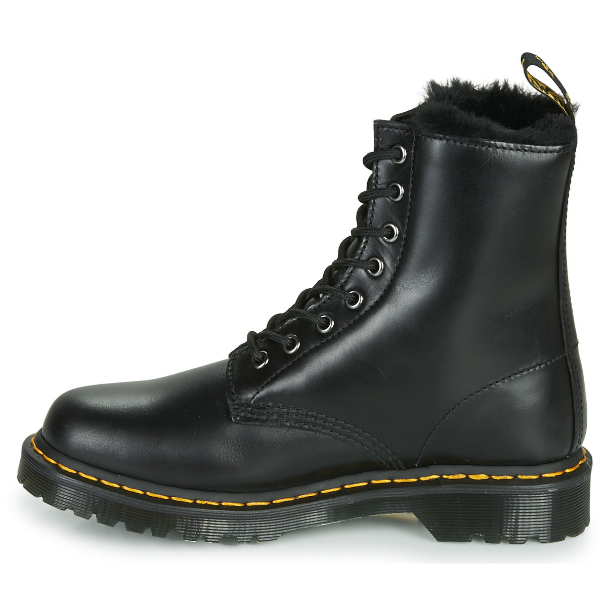 Stivaletti Donna Dr. Martens 1460 SERENA BLACK ATLAS Nero