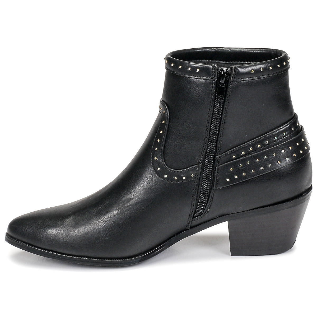 Stivaletti Donna Only TOBIO-7 PU STUD BOOT Nero