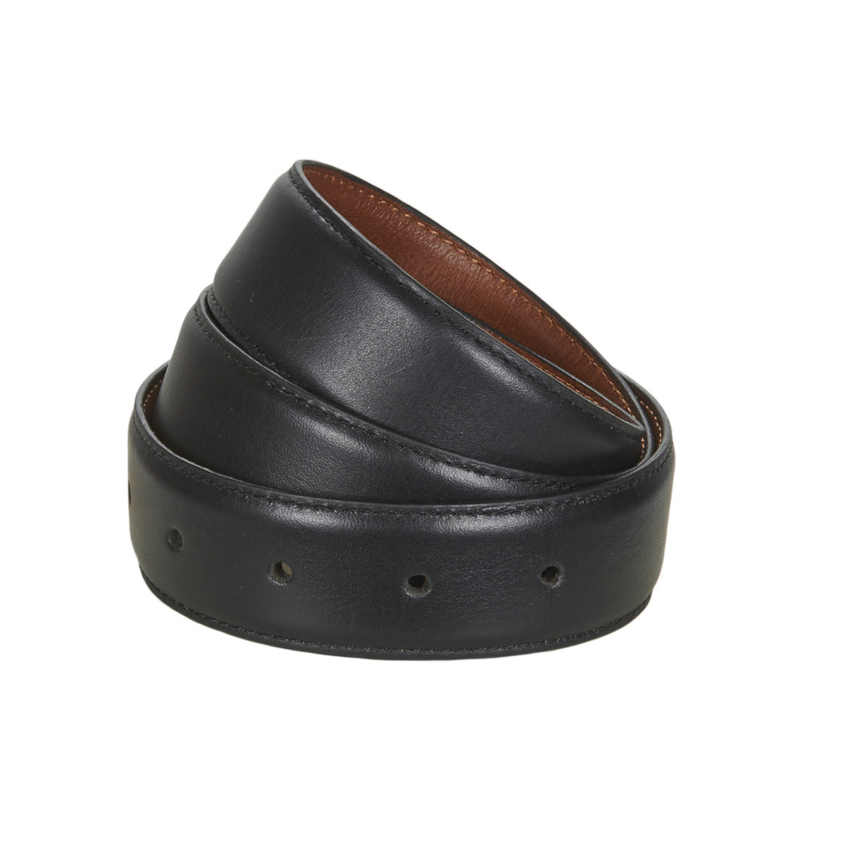Cintura Uomo Polo Ralph Lauren RV DRS BT SQ CASUAL SMOOTH LEATHER Nero